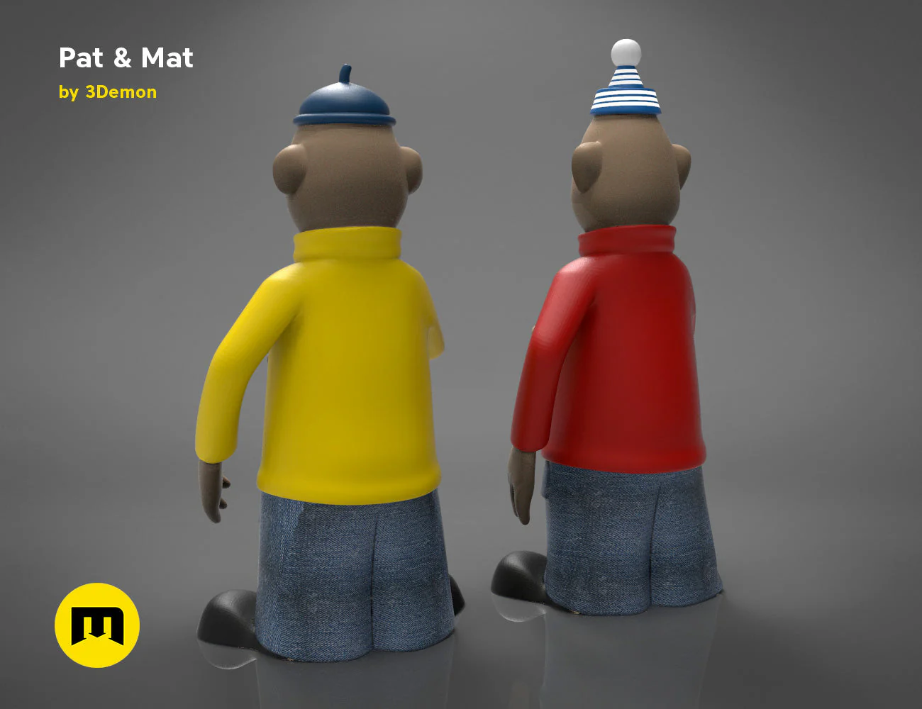 Pat & Mat Figures - Image 8