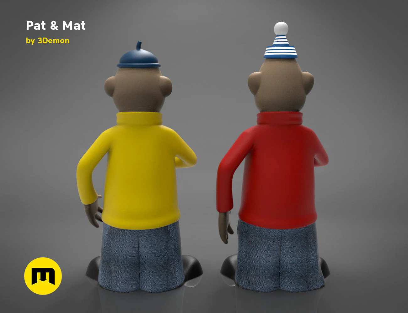 Pat & Mat Figures - Image 9