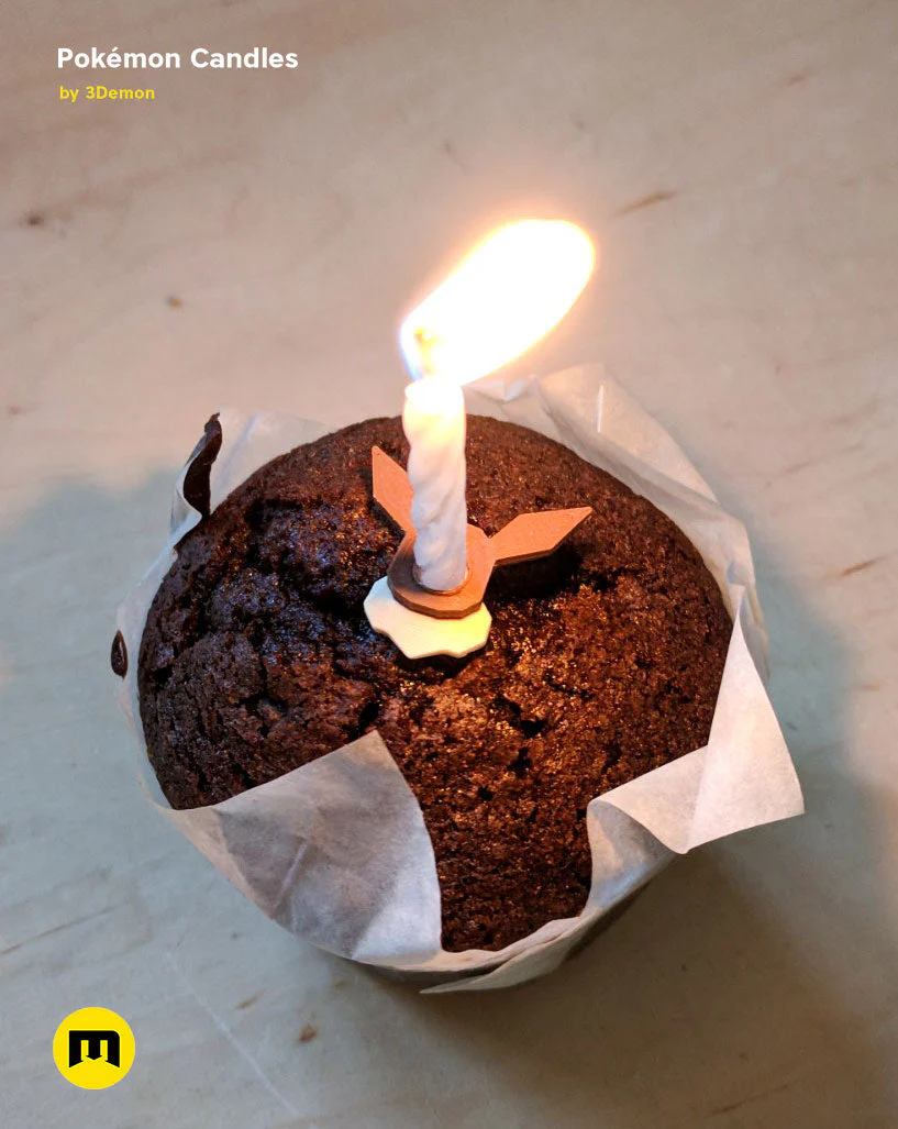 Pokemon - Eeveelutions and Pikachu birthday candles - Image 11