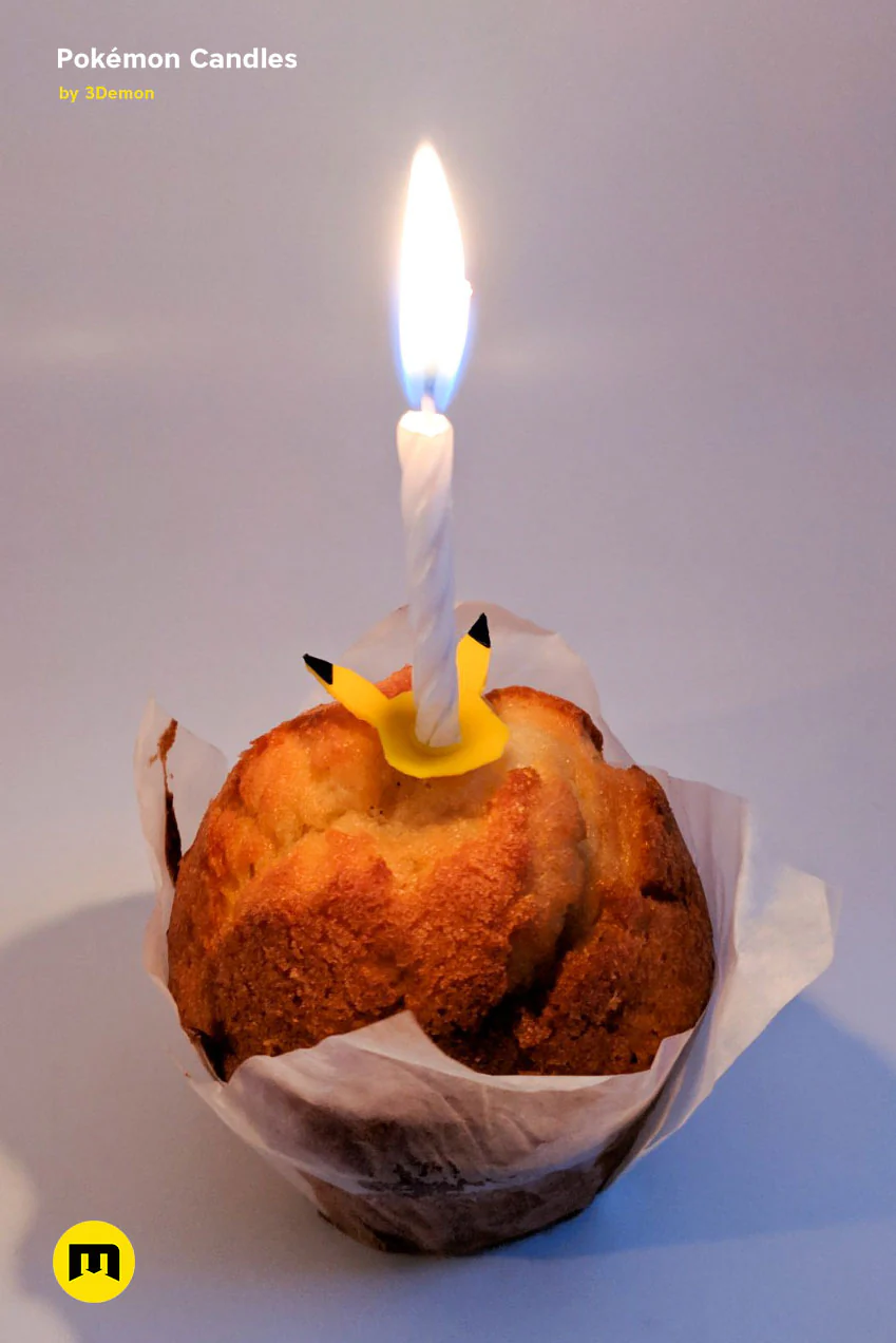 Pokemon - Eeveelutions and Pikachu birthday candles - Image 12