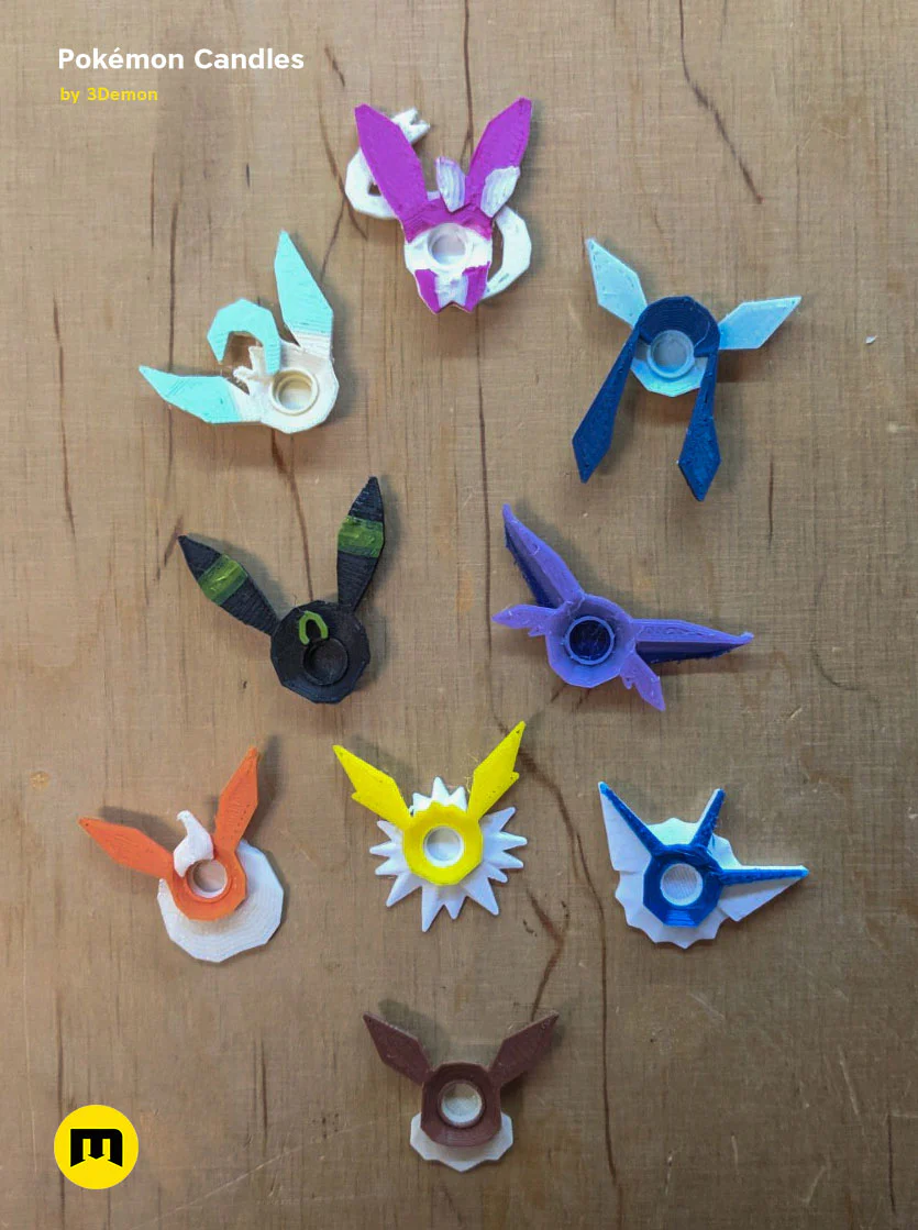 Pokemon - Eeveelutions and Pikachu birthday candles - Image 13