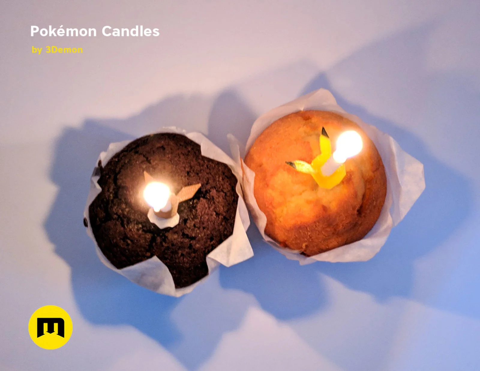 Pokemon - Eeveelutions and Pikachu birthday candles - Image 17