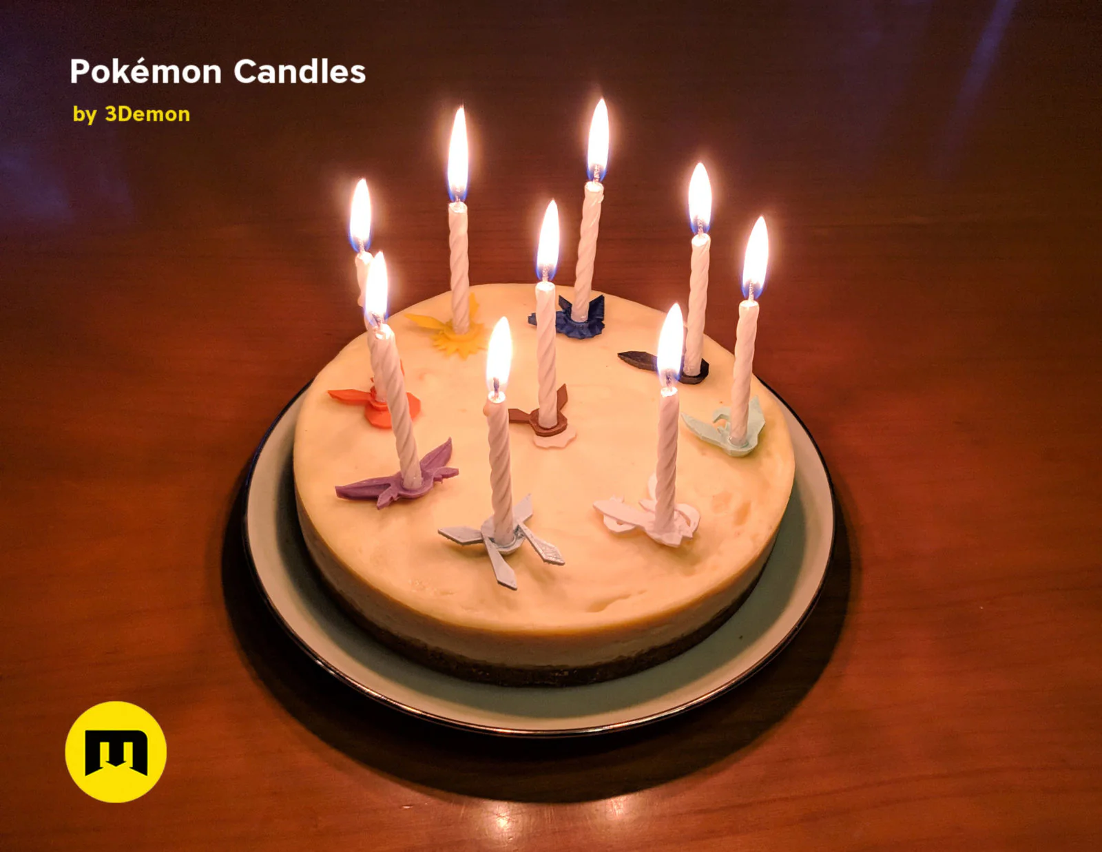 Pokemon - Eeveelutions and Pikachu birthday candles - Image 5