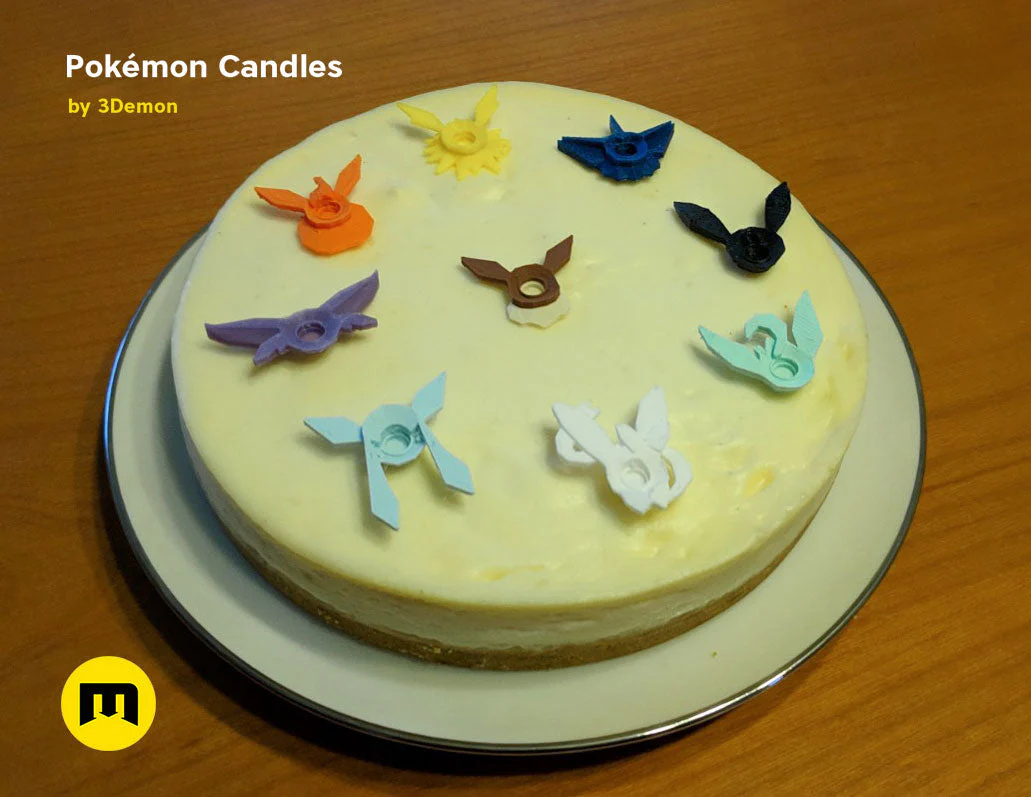 Pokemon - Eeveelutions and Pikachu birthday candles - Image 9