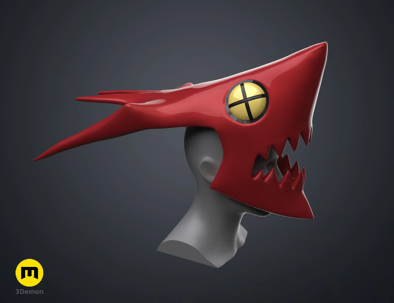 Power Demon Form mask - Chainsaw Man - Image 2