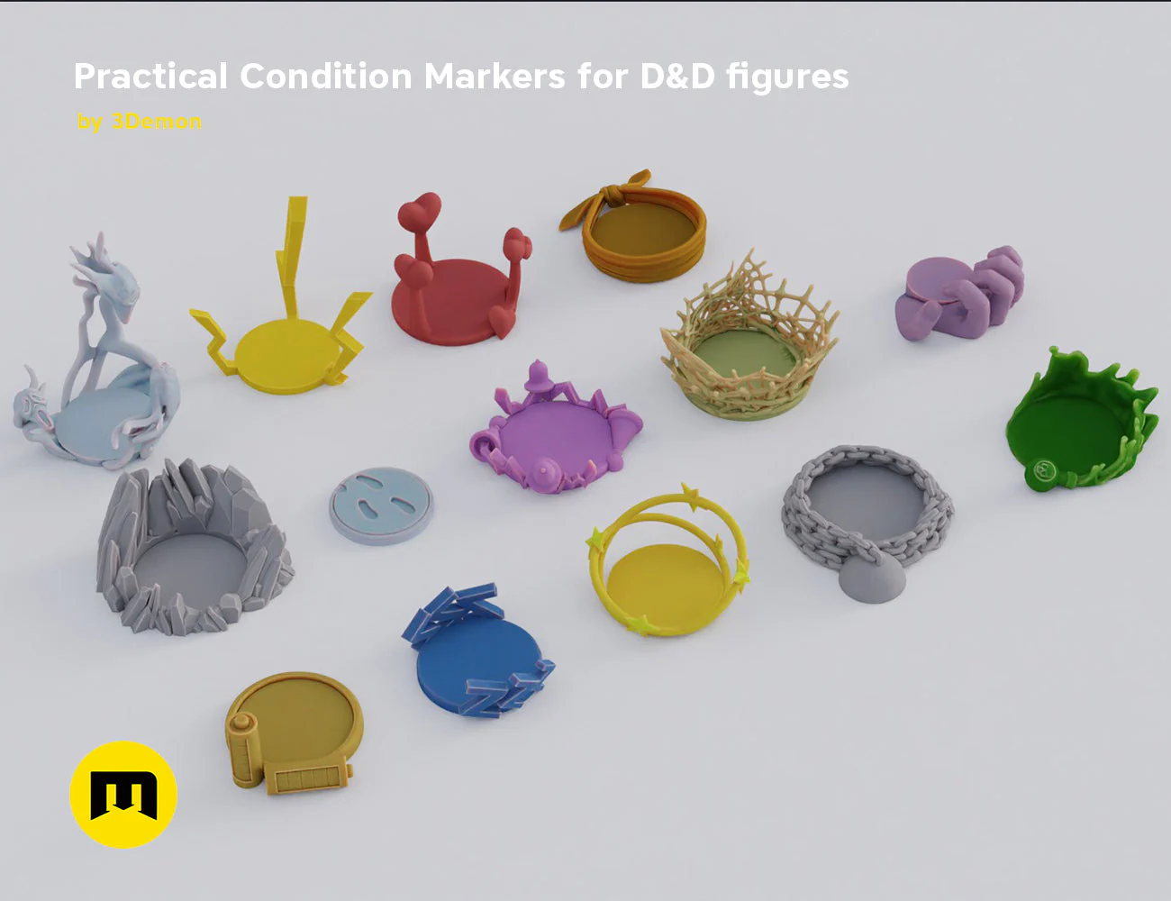 Practical Condition Markers for DnD figures - Image 3
