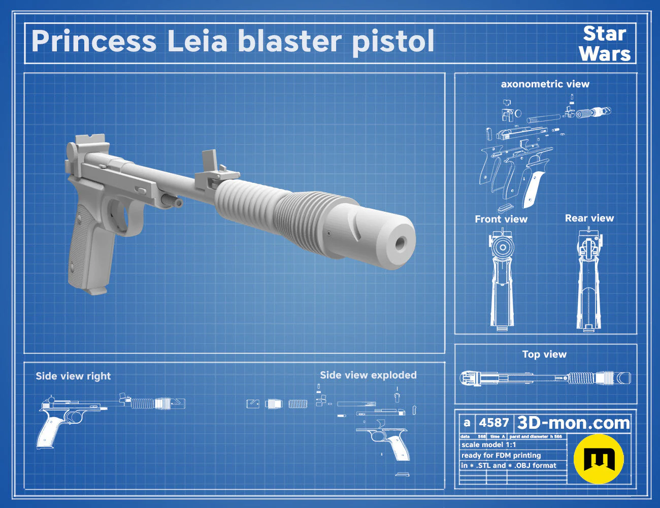 Princess Leia's Blaster - Image 2