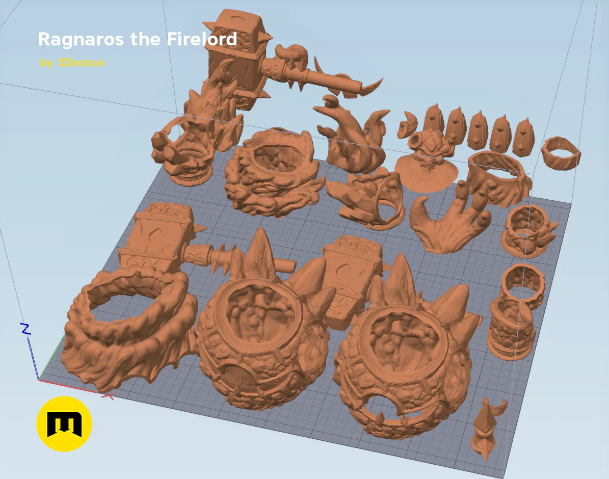 Firelord Figure and Lamp - Ragnaros - Image 10