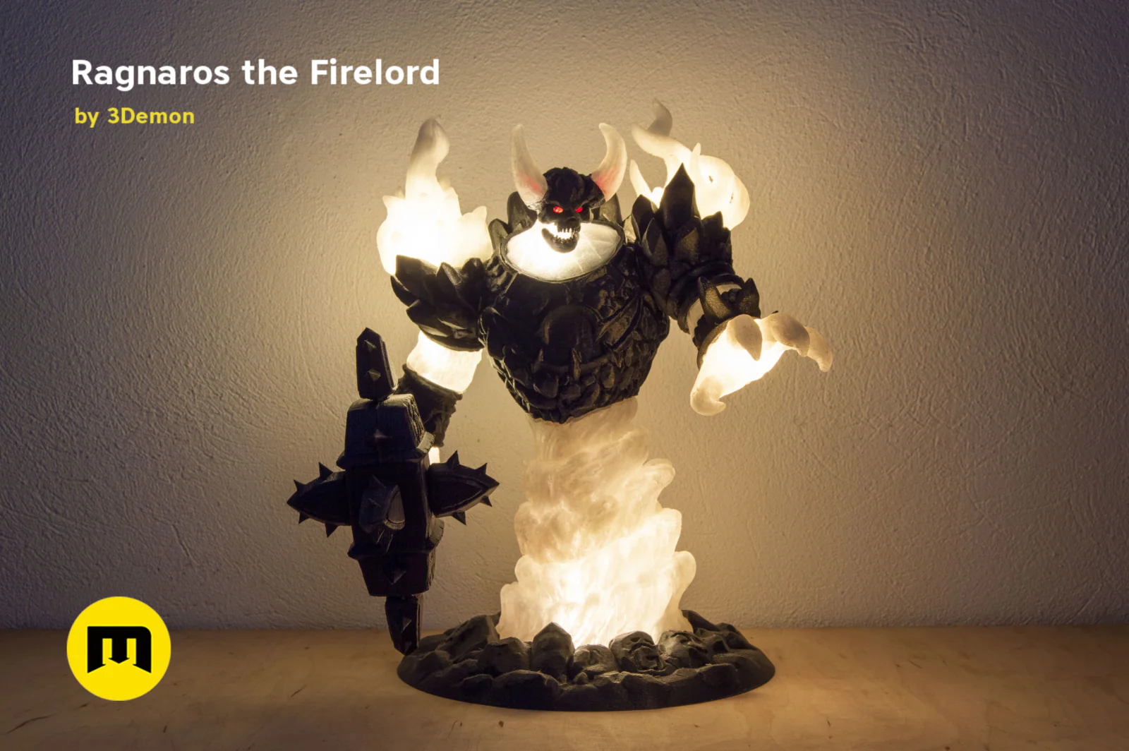 Firelord Figure and Lamp - Ragnaros - Image 11