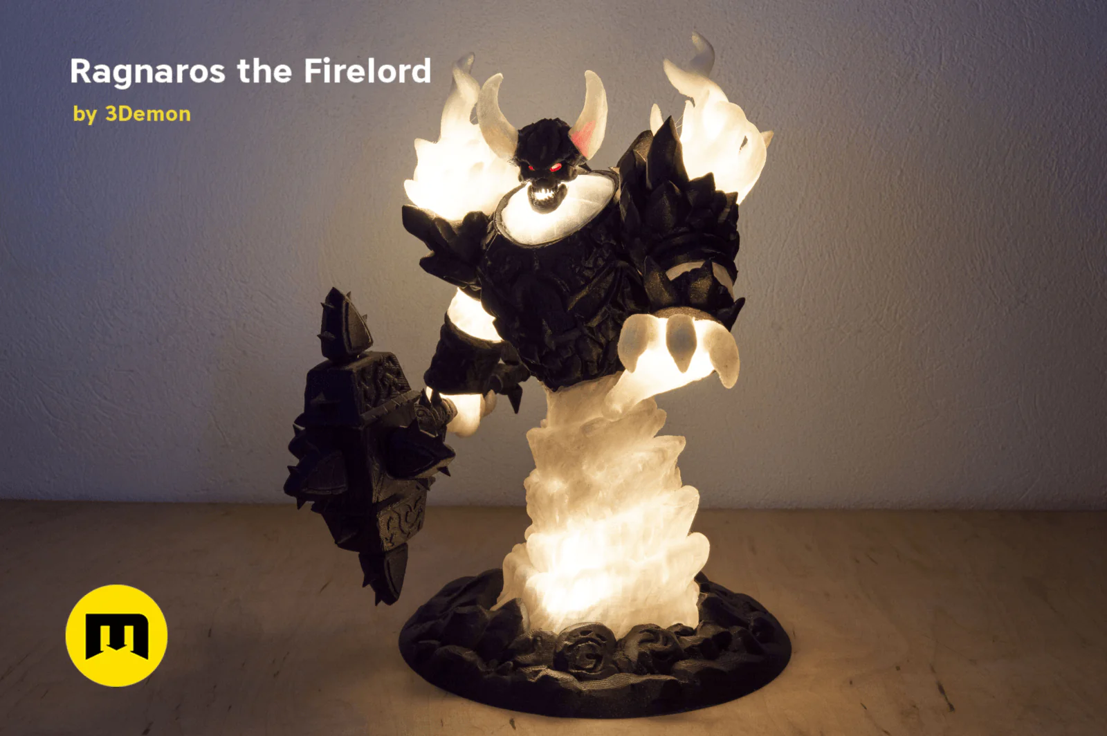 Firelord Figure and Lamp - Ragnaros - Image 12