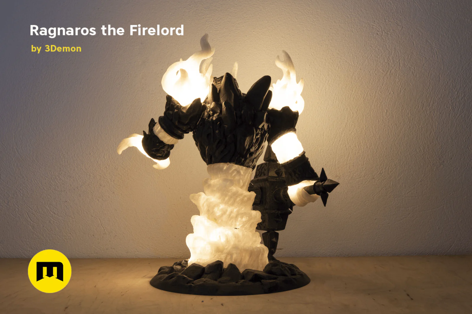 Firelord Figure and Lamp - Ragnaros - Image 15