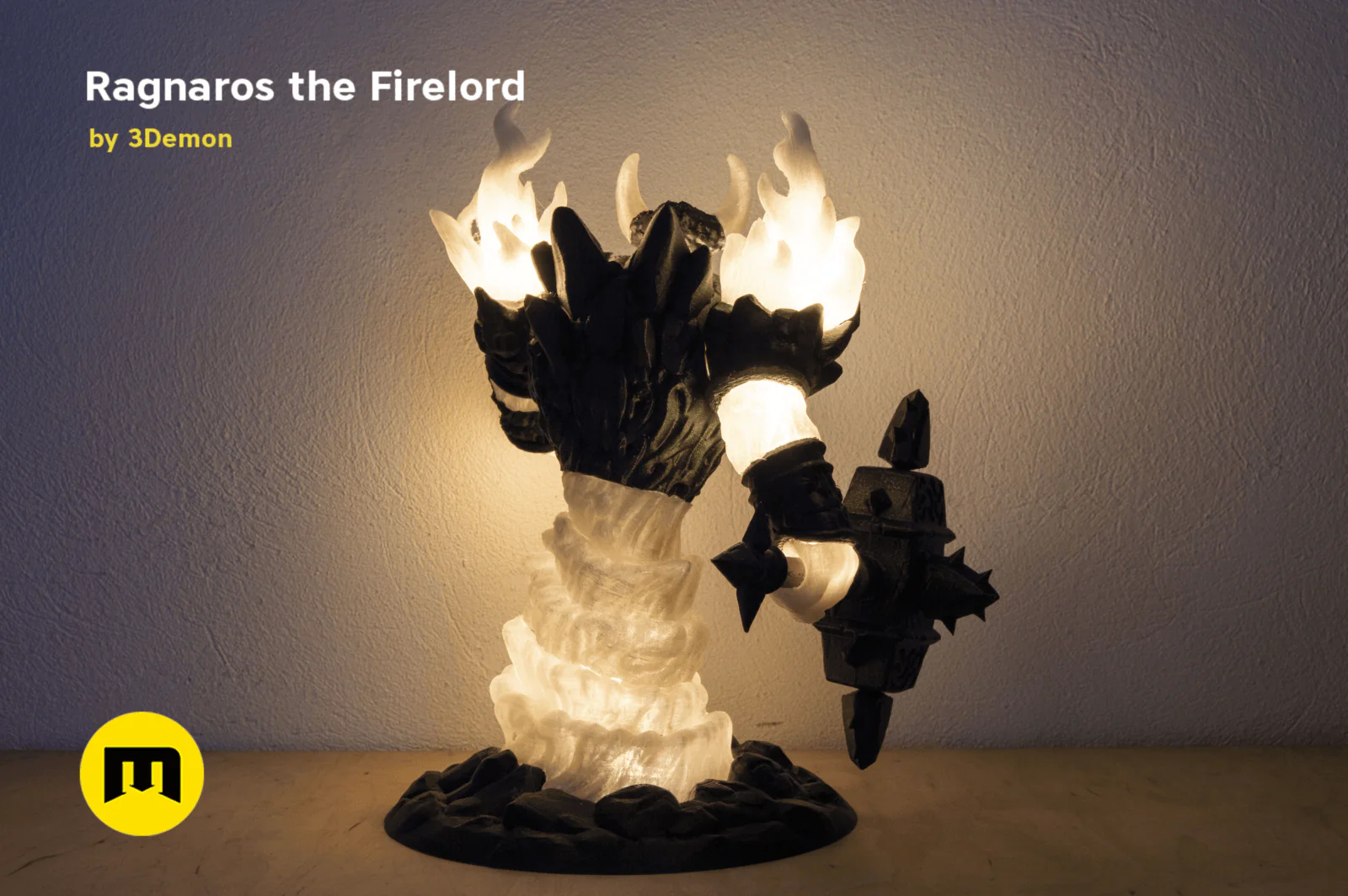 Firelord Figure and Lamp - Ragnaros - Image 16