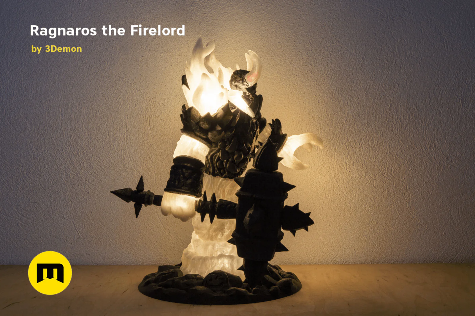 Firelord Figure and Lamp - Ragnaros - Image 17