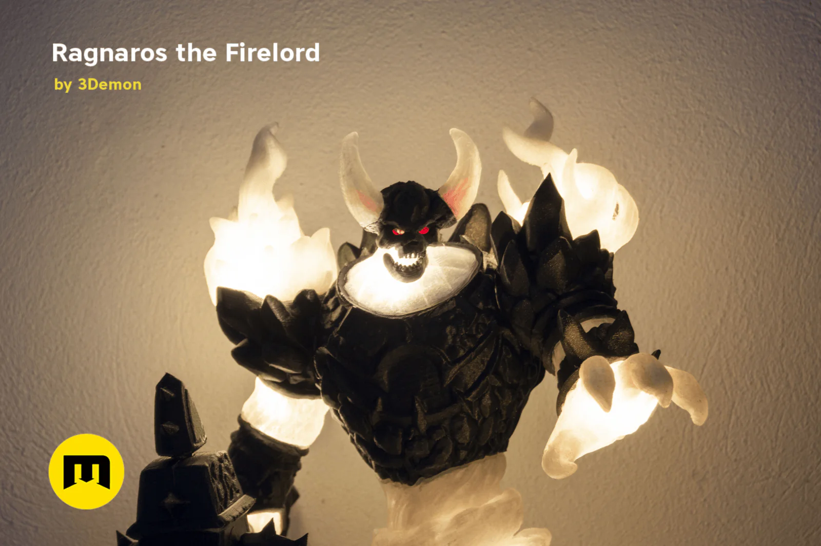 Firelord Figure and Lamp - Ragnaros - Image 19