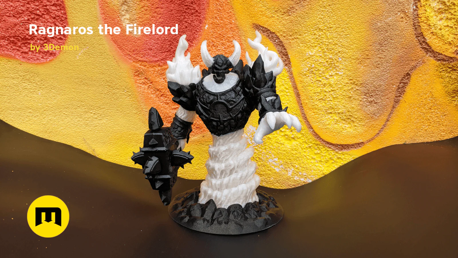 Firelord Figure and Lamp - Ragnaros - Image 3