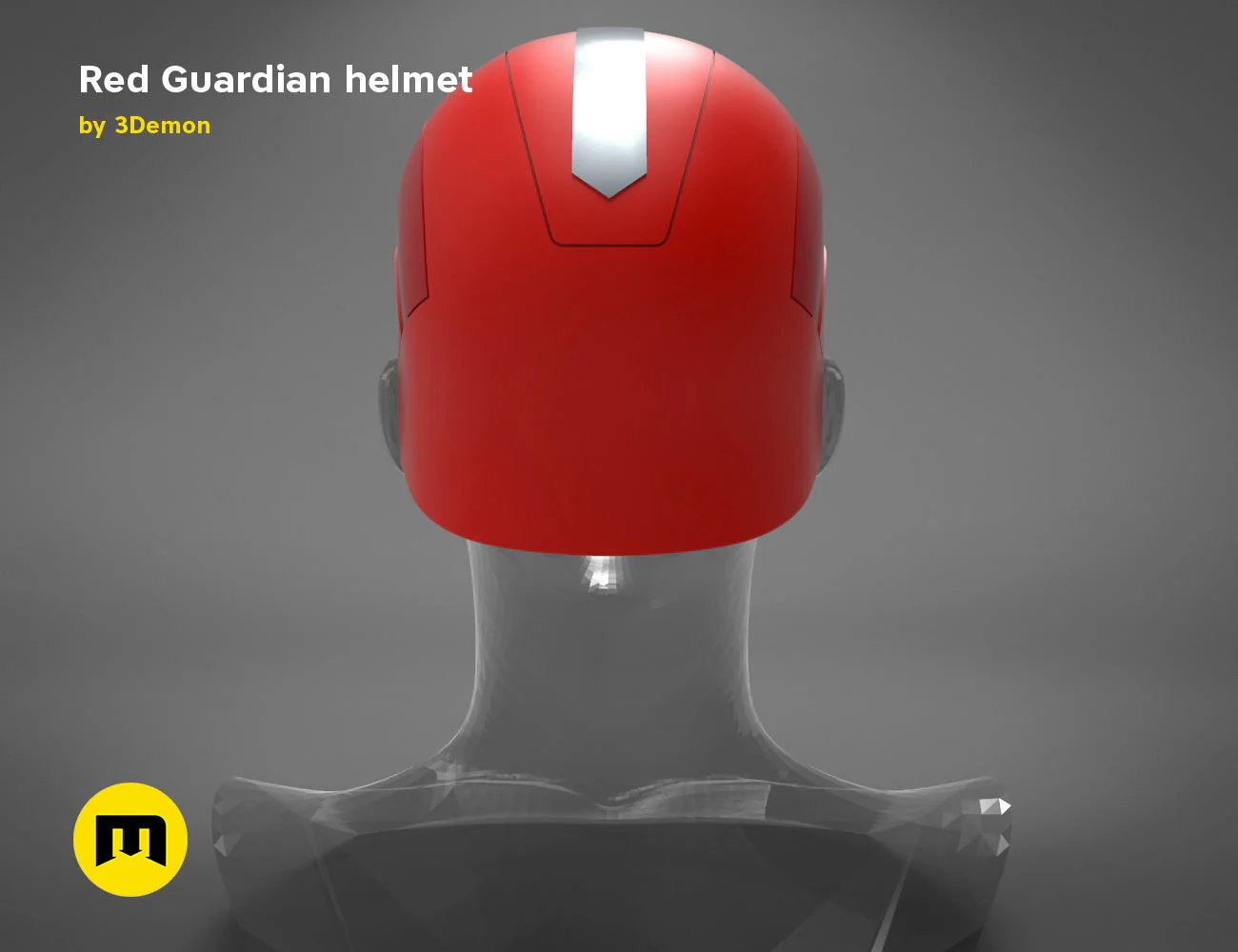 Red Guardian helmet - Image 9