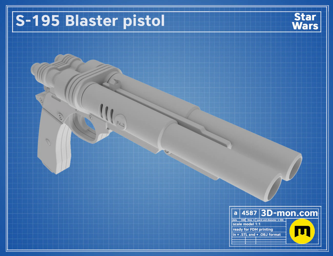 S-195 Qi'ra Blaster - Image 10