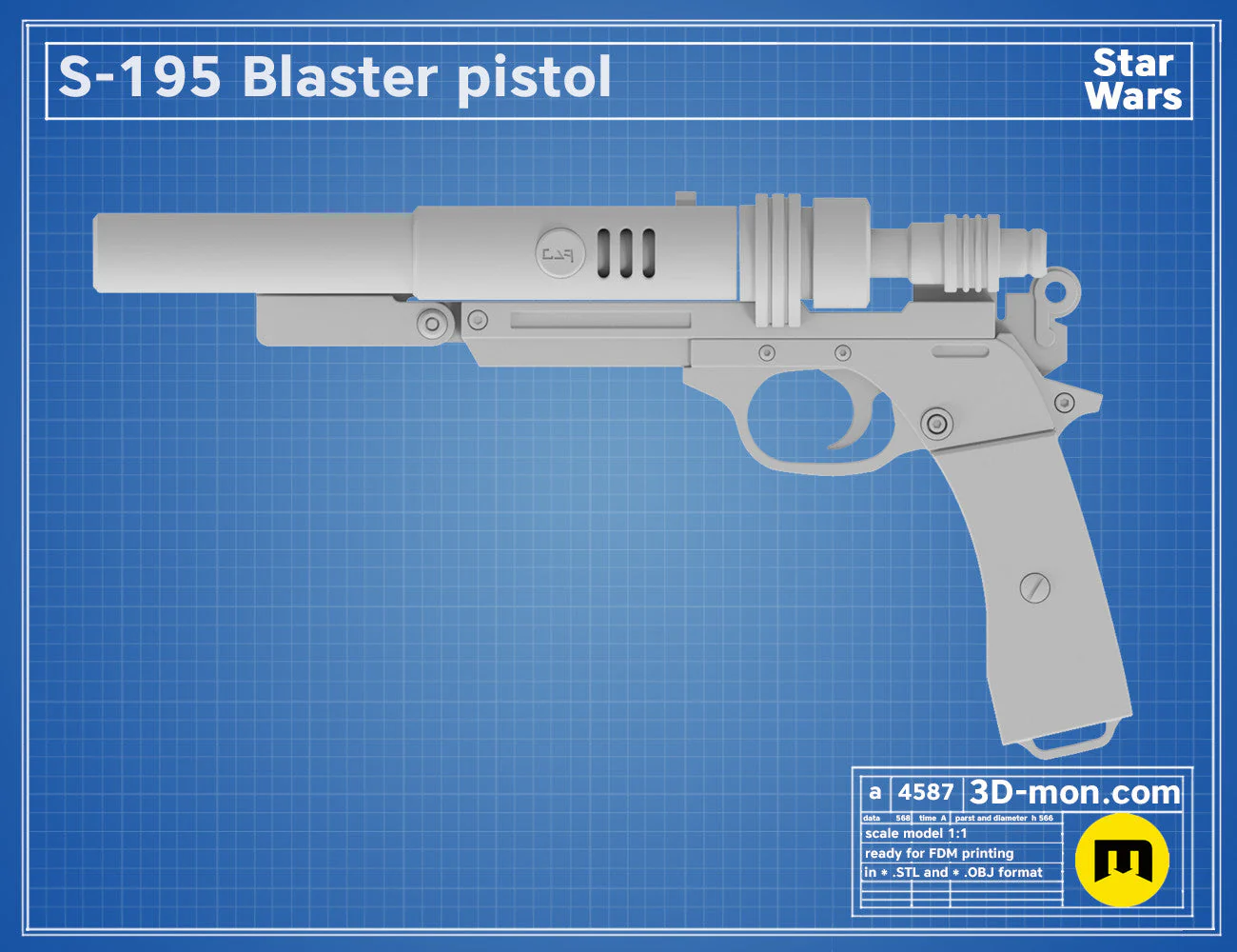 S-195 Qi'ra Blaster - Image 11