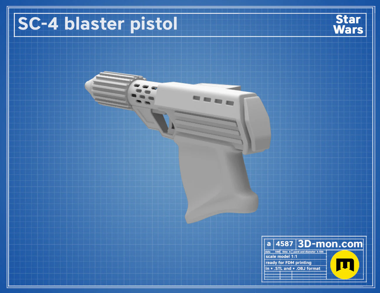 SC-4 Blaster Pistol - Image 5