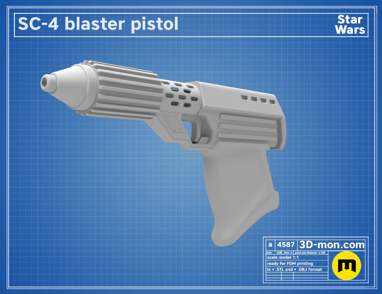 SC-4 Blaster Pistol - Image 8