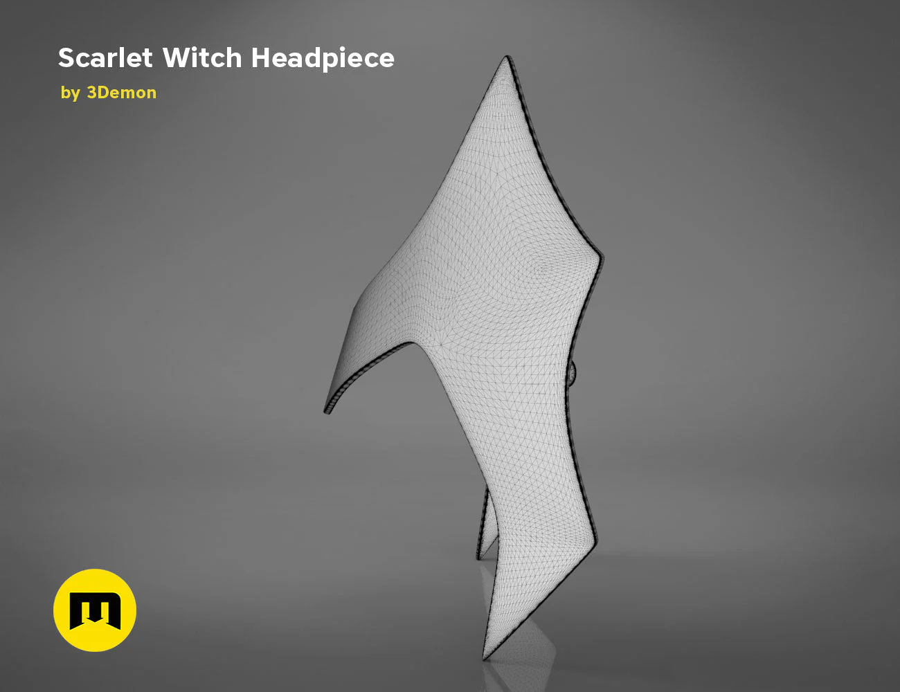 Scarlet Witch Halloween Headpiece - Image 10