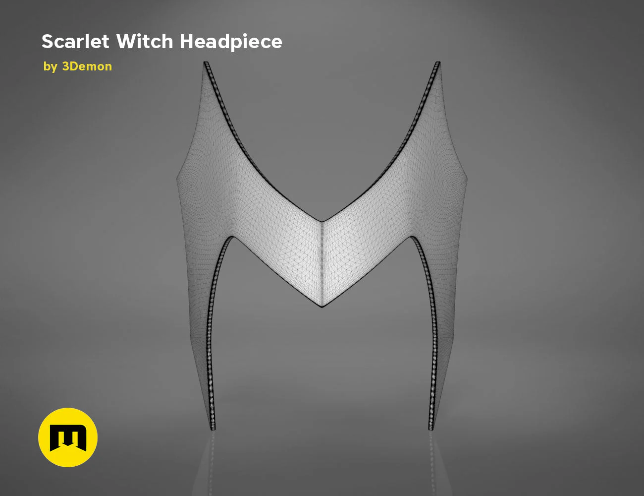 Scarlet Witch Halloween Headpiece - Image 14