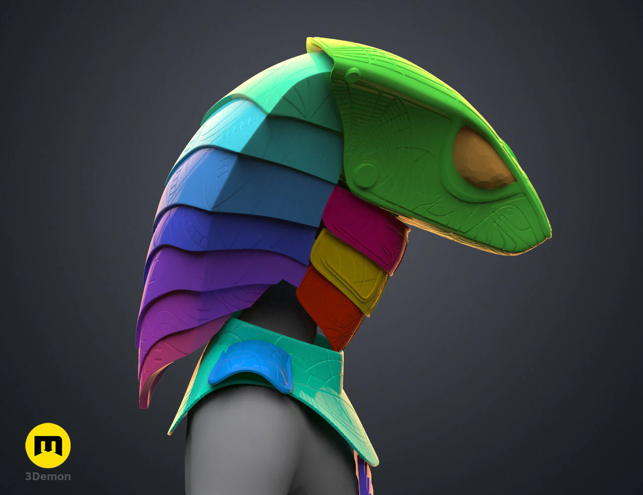 Serpent Guard Helmet - Image 13