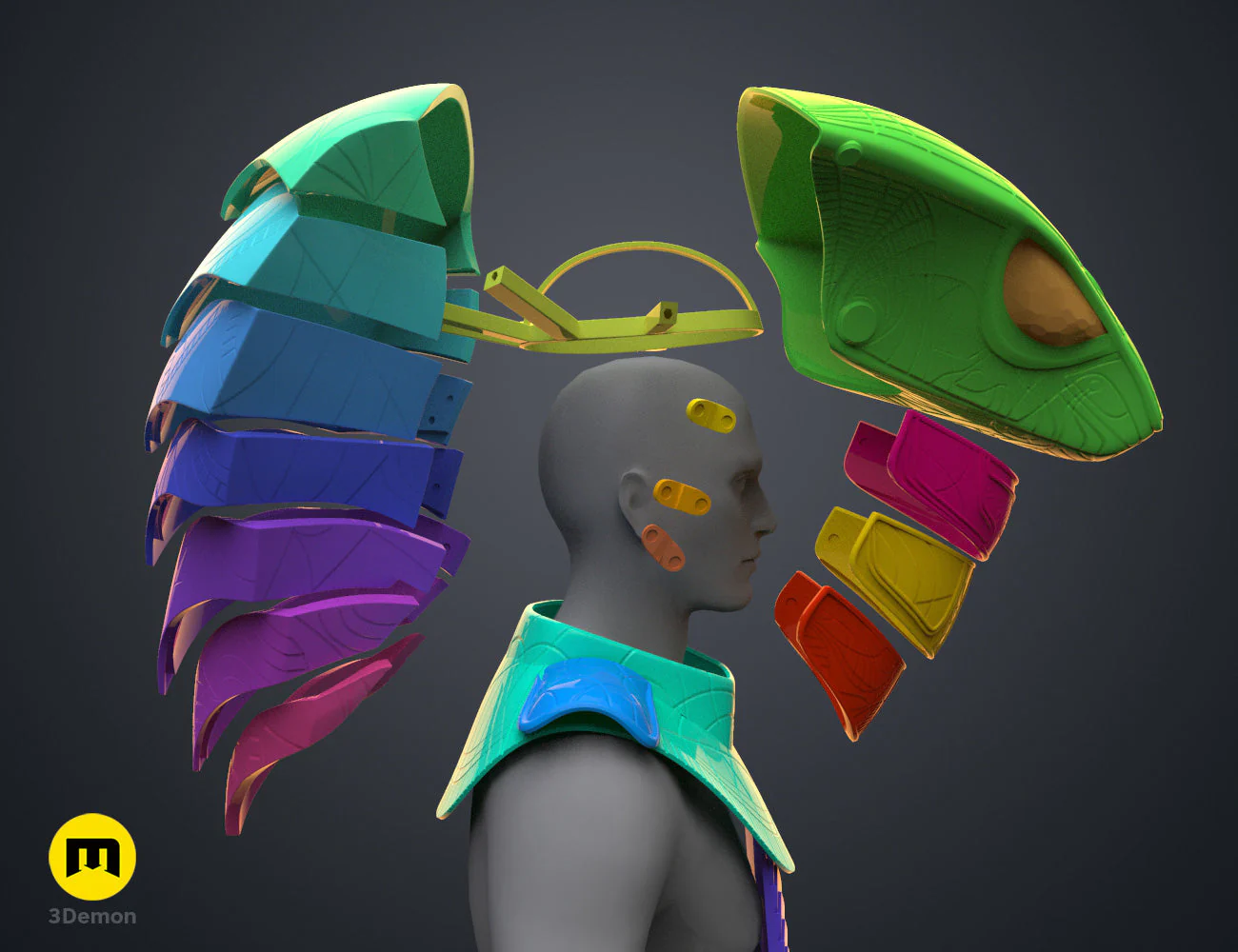 Serpent Guard Helmet - Image 7