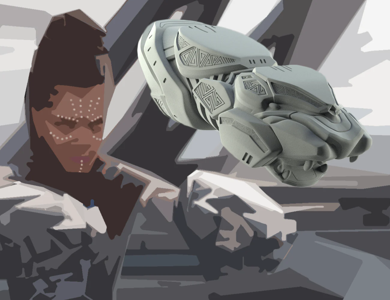 Shuri Vibranium Blasters
