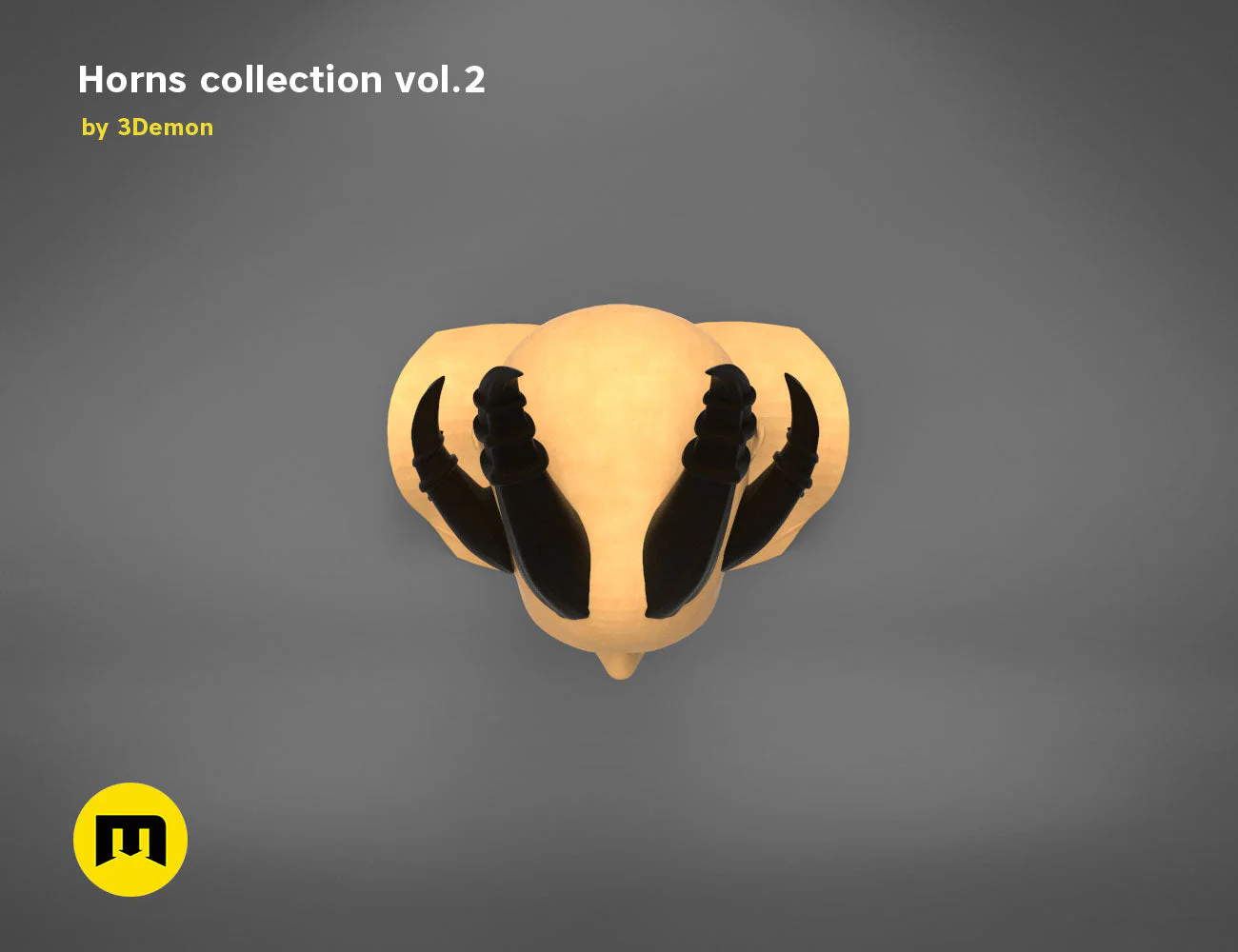 Six Bent Back Horns - Image 11
