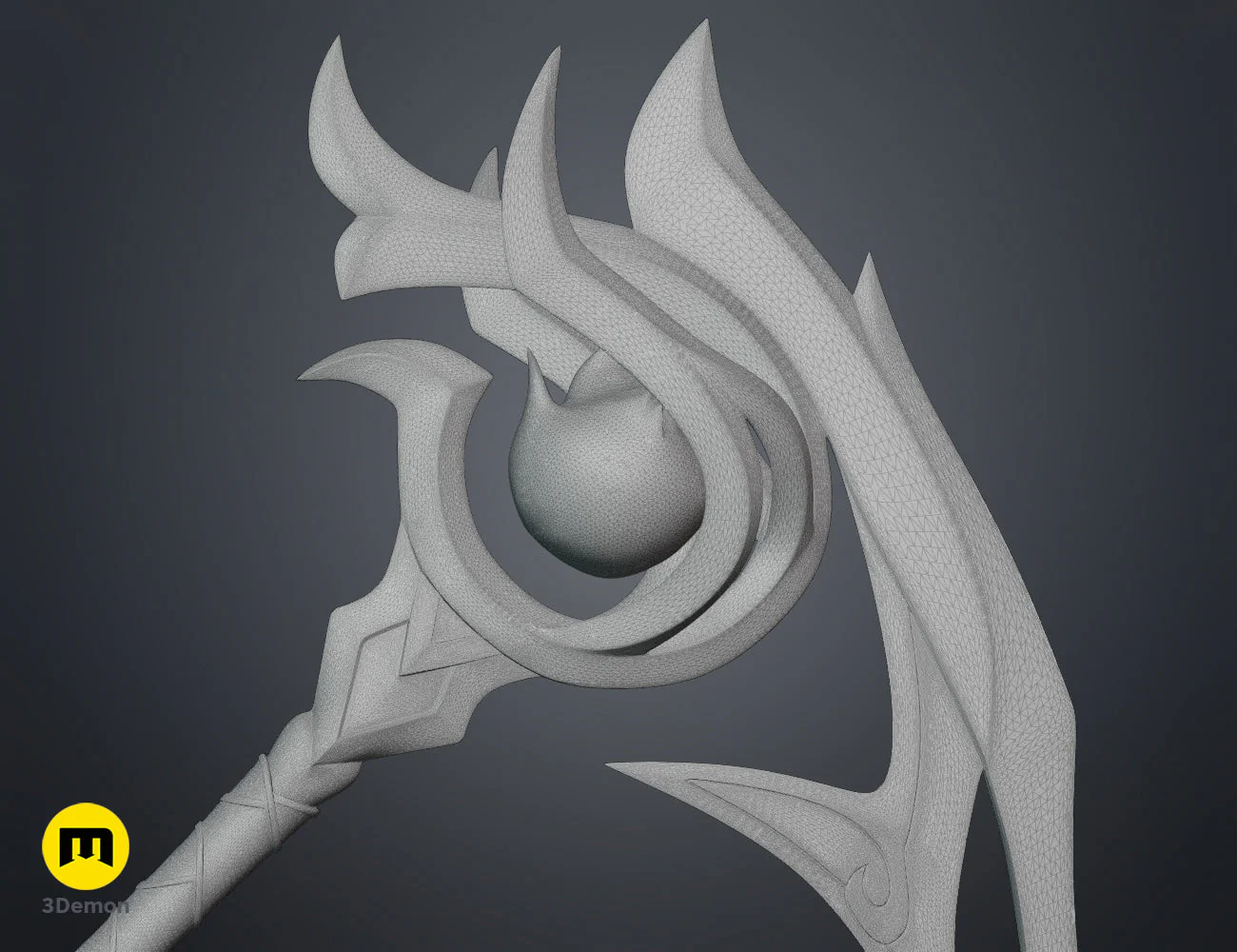 Snow Moon Kayn Scythe - League of Legends - Image 15