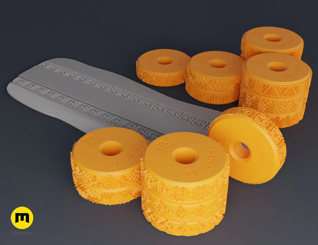 Stamp Wheels - Aztecs - Image 5