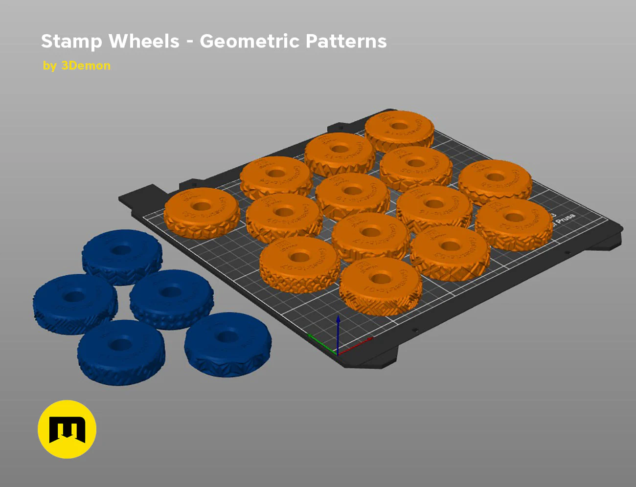 Stamp Wheels for Clay — Geometric Patterns - Image 8