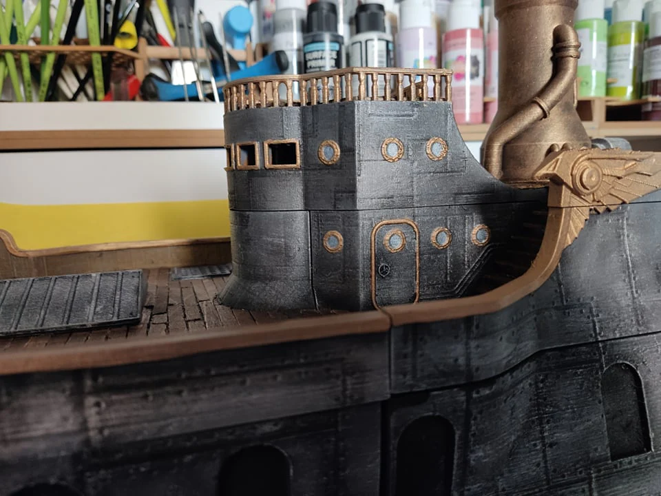 Steampunk Frigate Terrain - Image 16