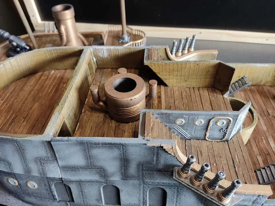 Steampunk Frigate Terrain - Image 25