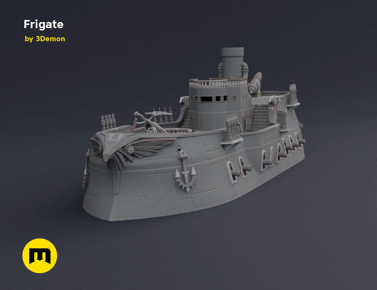 Steampunk Frigate Terrain - Image 28