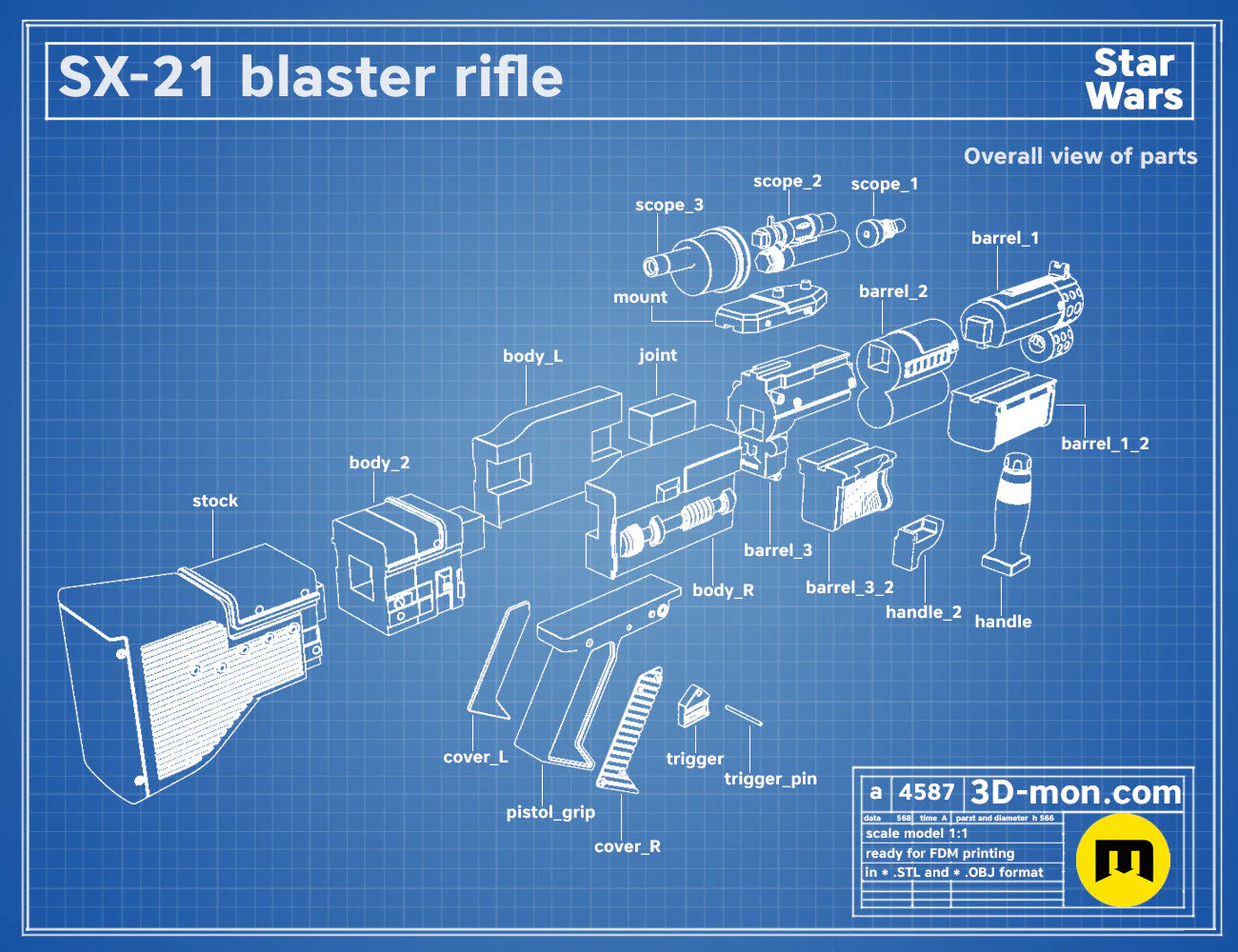 SX-21 Blaster Pistol - Image 3