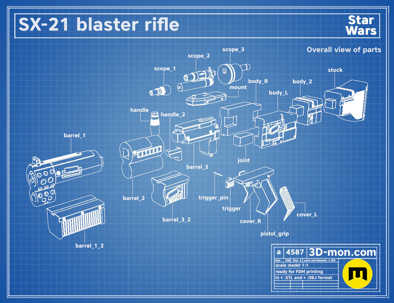 SX-21 Blaster Pistol - Image 4