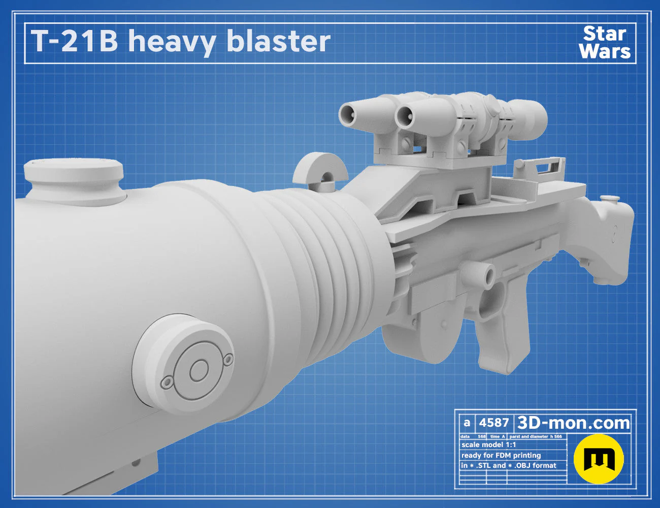 T-21B Heavy Blaster - Image 5