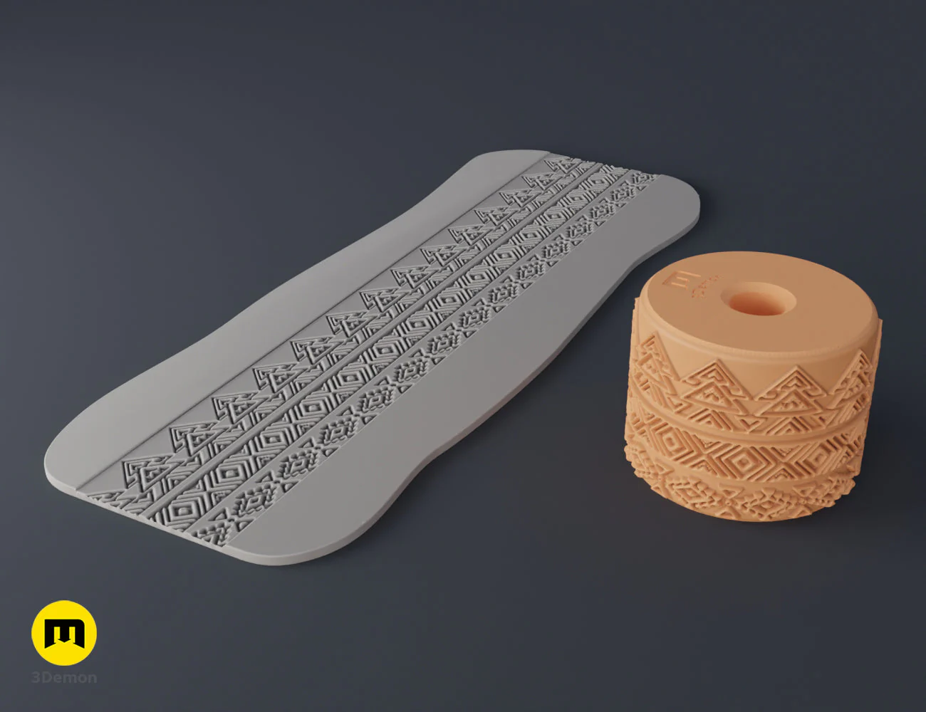 Texture Rollers - Aztec middle patterns - Image 26