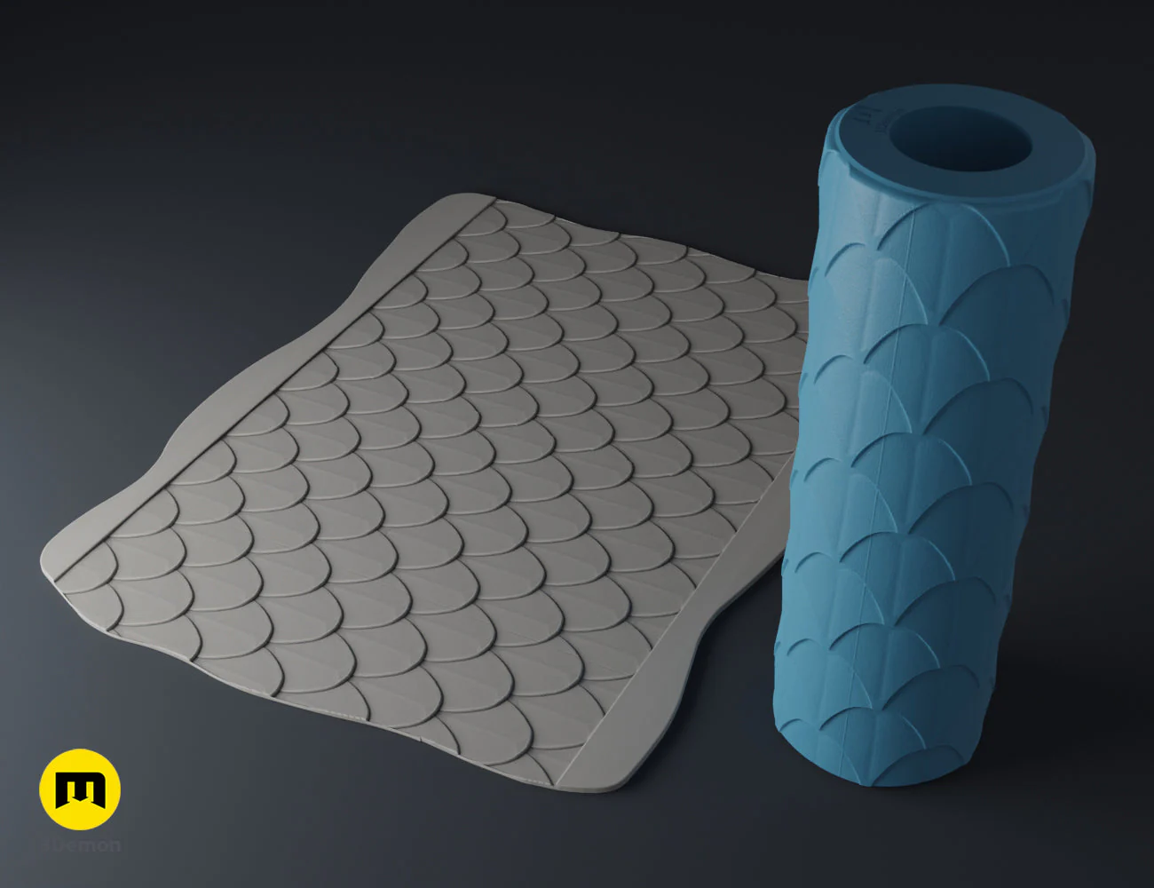 Texture Rollers - Dragon and Fish Scales - Image 9