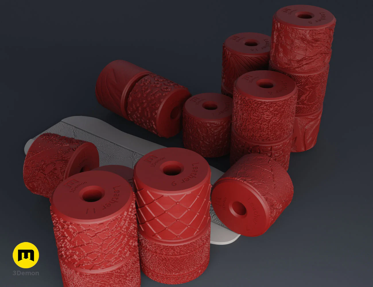 Texture Rollers Leather middle - Image 3
