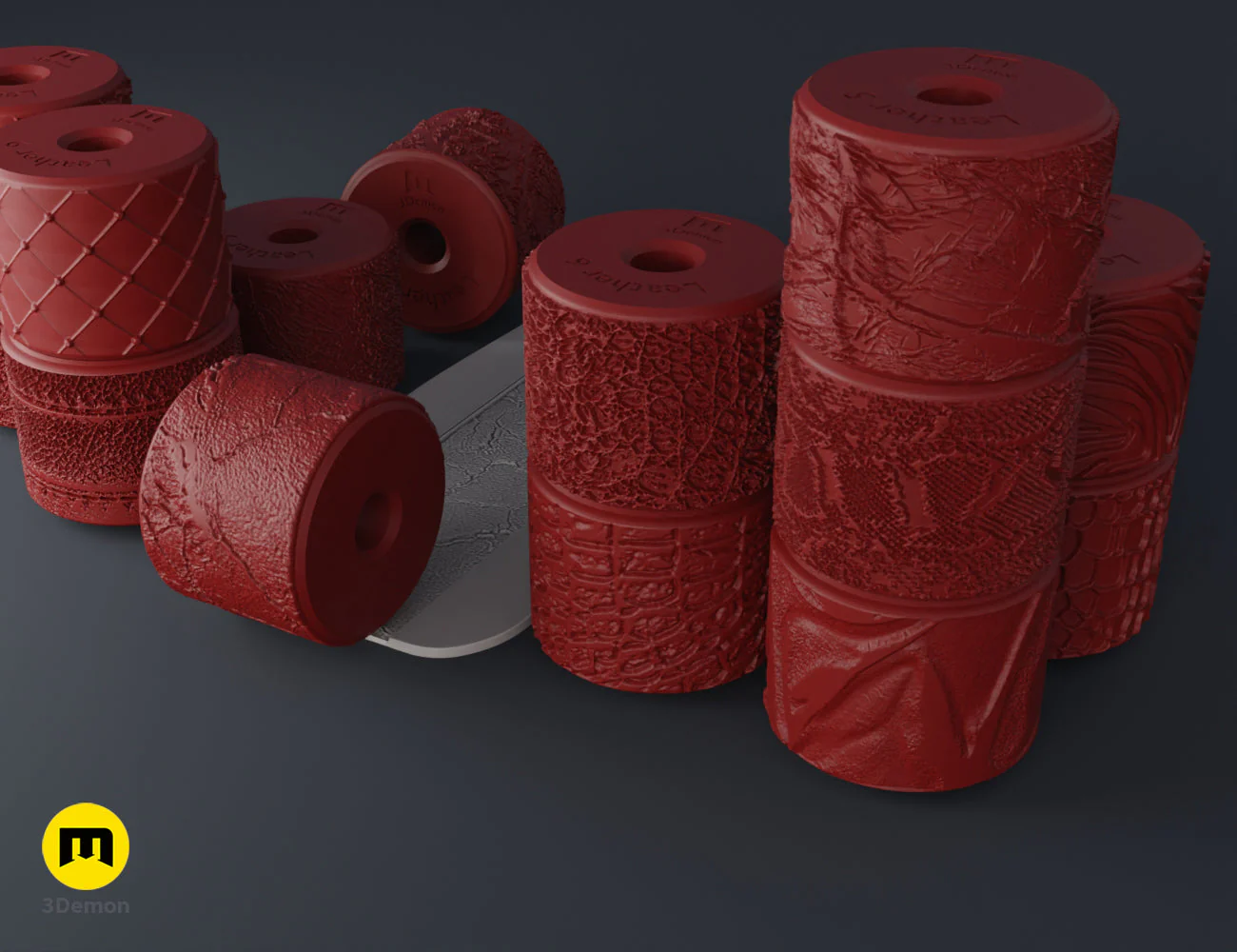 Texture Rollers Leather middle - Image 4