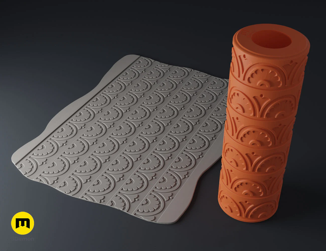 Texture Rollers - Renaissance Wide Patterns - Image 14