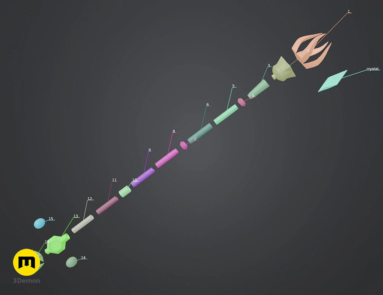 Jaina Proudmoore staff - World of Warcraft - Image 7