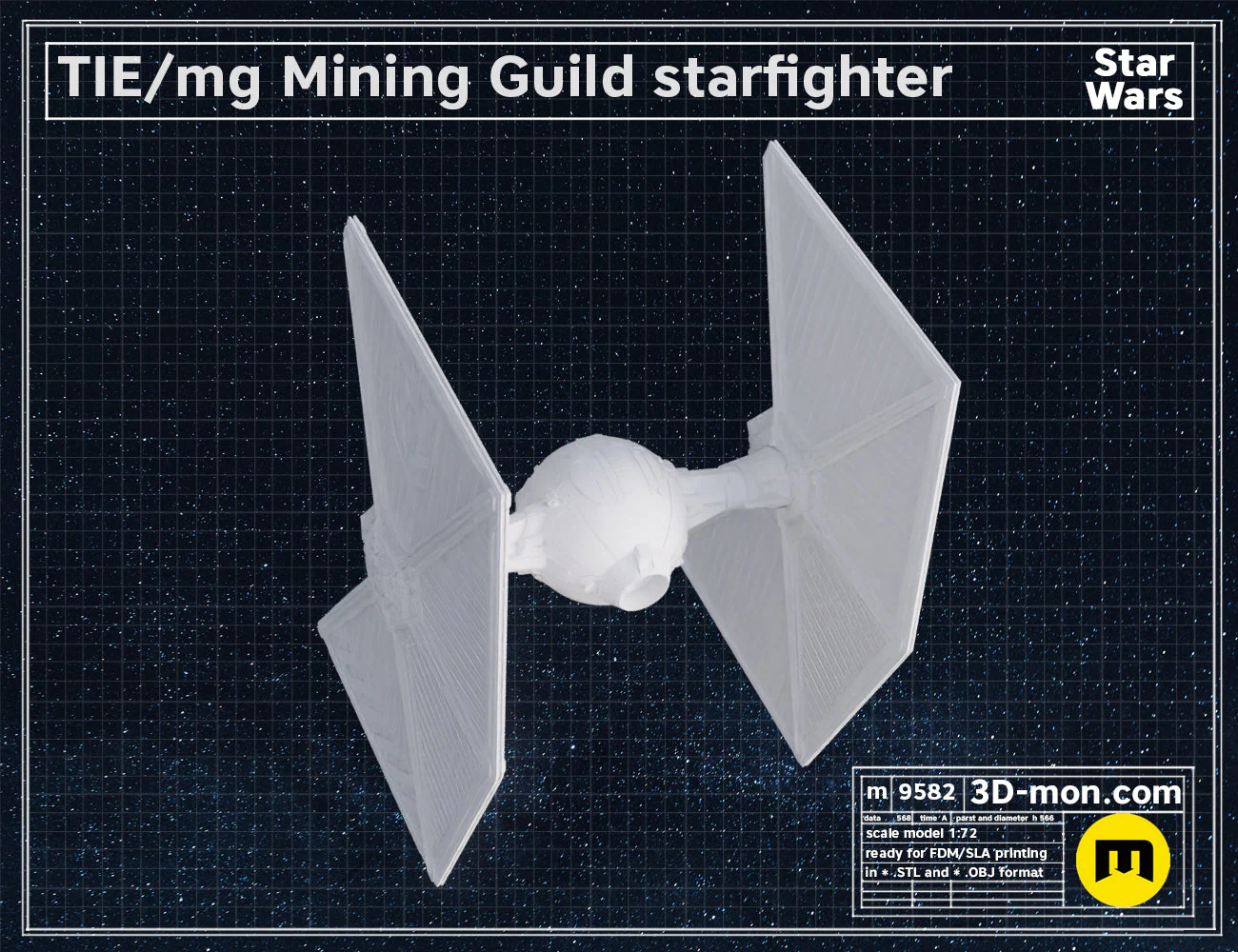TIE/mg Mining Guild starfighter - Image 4