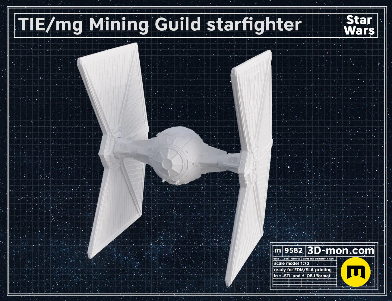 TIE/mg Mining Guild starfighter - Image 6
