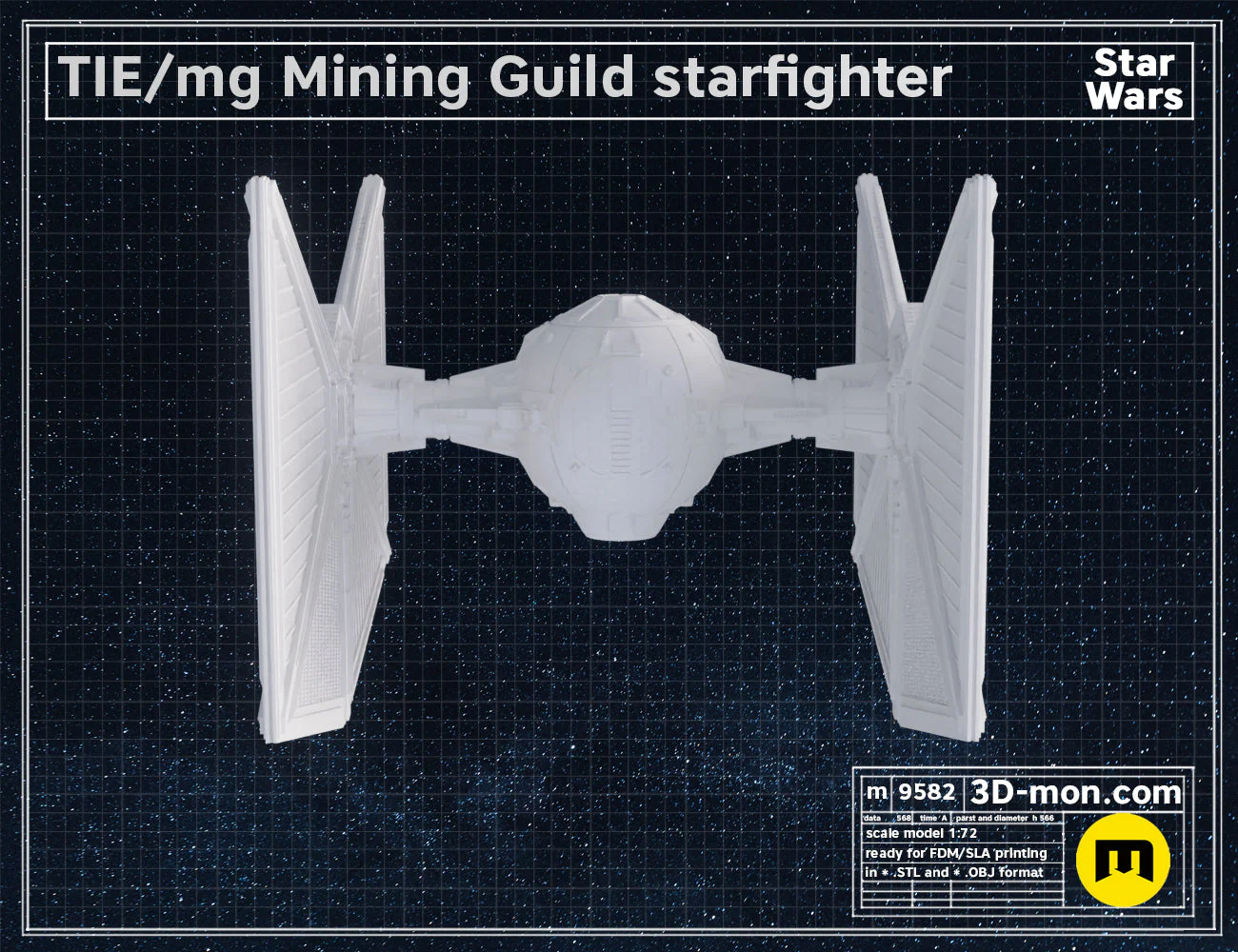 TIE/mg Mining Guild starfighter - Image 9