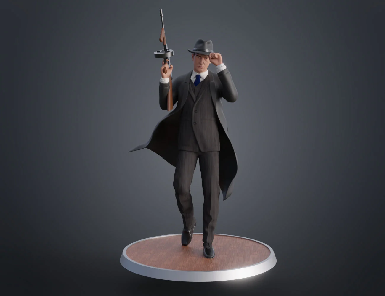 Tommy Angelo Statue - Mafia