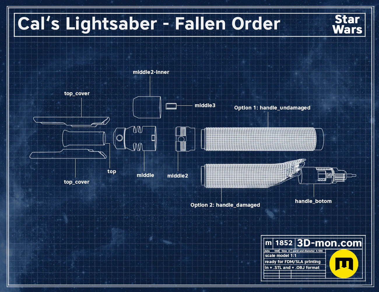 Cal Kestis Ligtsaber - Fallen Order - Image 3